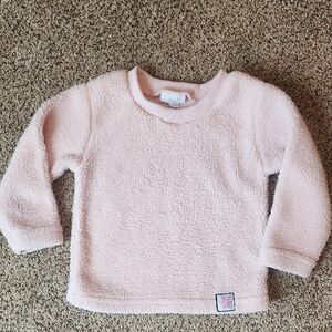 Cozy Pink Fleece Kids Top